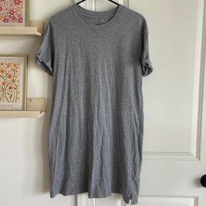 Gray Shift Dress